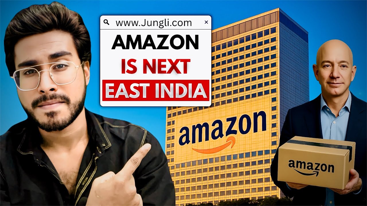 AMAZON : Next East India Company 2.0? | How Amazon Earns 55,000Rs Crore Year | Amazon Rule’s India!