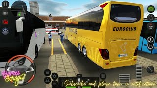 Short Highway Travel 🧳🚍 Android Bus Game 🎮 Gameplay 254 🚍 Bus Simulator Ultimate 🛣️🚍 screenshot 4
