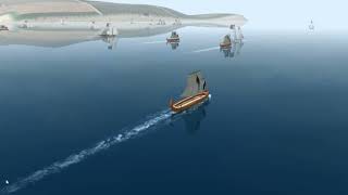 The naval battle of Salamis