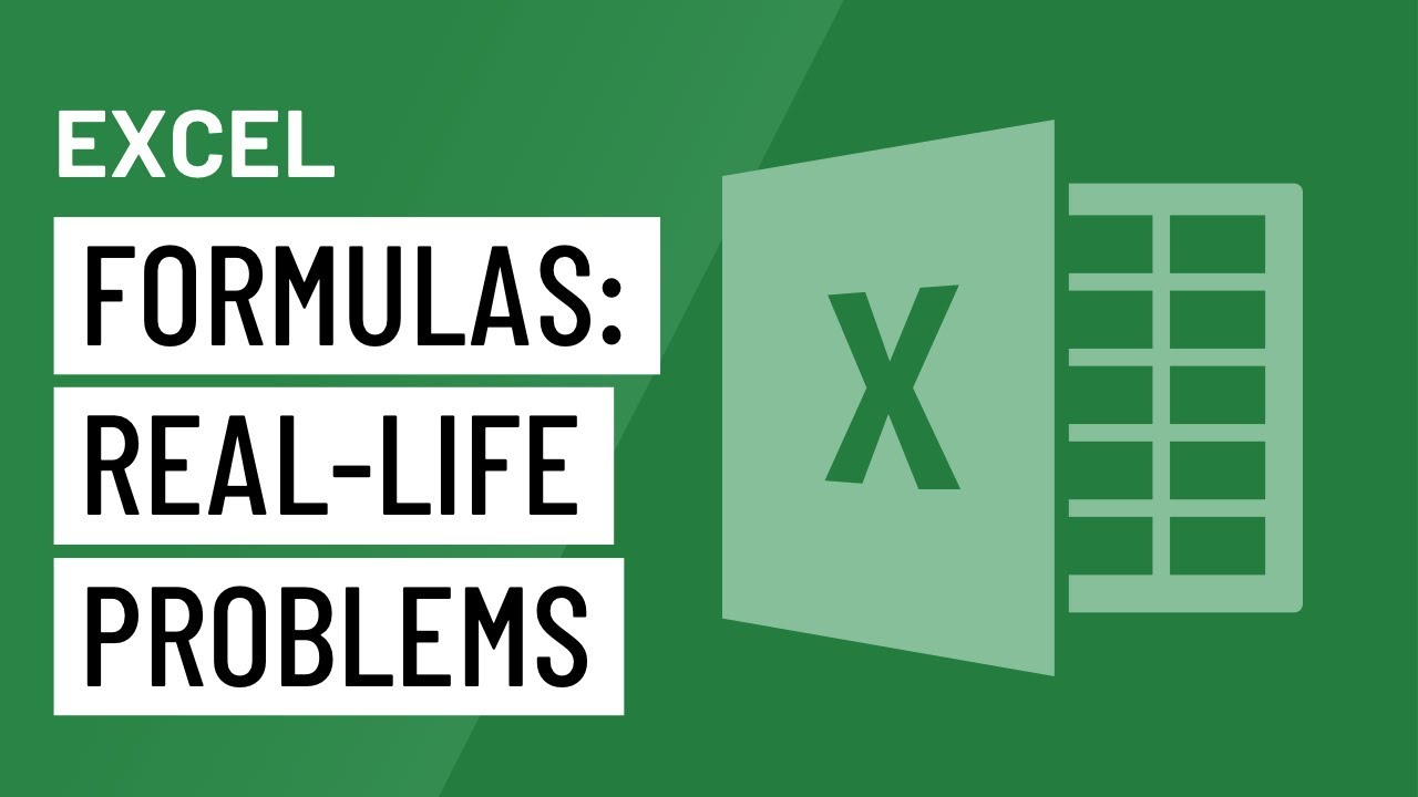 problem solving excel formulas