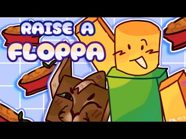 VOU ADOTAR UM FLOPPA NO ROBLOX (Roblox Raise a Floppa • Parte 1