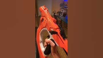 Nerf rival sideswipe, the blaster that shoots around walls ↪️. #foamflinging #nerf #nerfrival