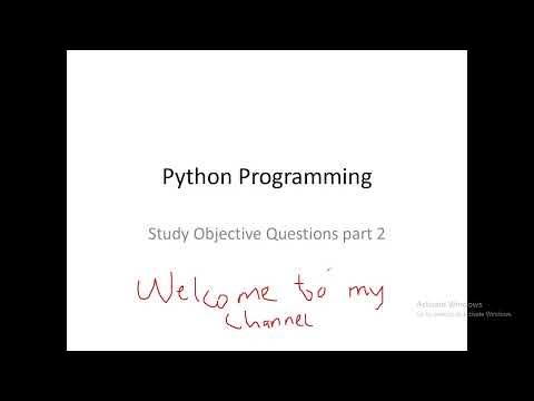 common python questions for beginners part 2 - YouTube