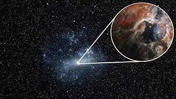 Zooming in on the Tarantula Nebula captured by James Webb telescope