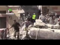 دمار منازل المدنيين جراء قصف
