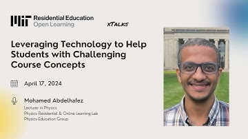 xTalk, April 17, 2024, Leveraging Technology to Help Students with Challenging Course Concepts