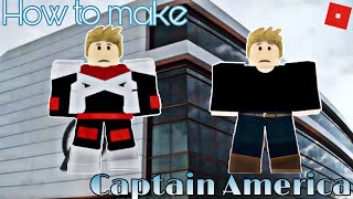 How To Make Captain America Avengers Endgame In Roblox Superhero Life 2 Youtube - how to make captain america set in roblox