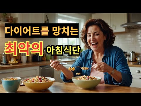 다이어트를 망치는 최악의 아침식사