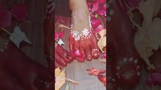 Wait for the Transformation 😍 | Leg Art #shorts #viral #art