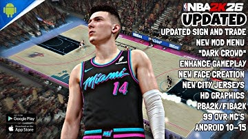🔴RELEASE | UPDATED NBA2K20-2K26 | HEAT vs THUNDER UPDATED SIGN AND TRADE | DARK CROWD |
