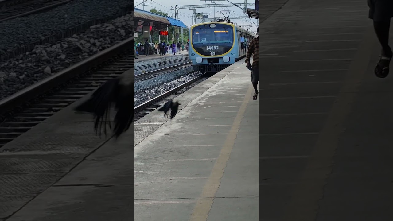 ✨ Beautiful arriving of BEML EMU train with New face🚂🇮🇳🔥 