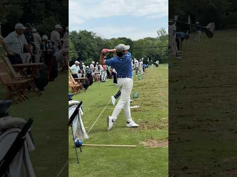 Why George Bryan is an elite Driver: Lead knee moves down & back THEN pushes the ground away #DRVN