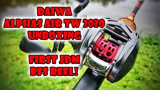 Daiwa Alphas Air TW 2020 JDM BFS Reel Unboxing