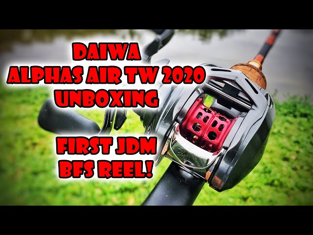 Daiwa Alphas Air TW 2020 JDM BFS Reel Unboxing 