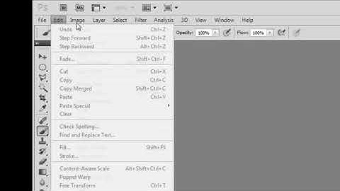 Adobe Photoshop CS5 Tutorials in Urdu Hindi Part 5 of 40 Menus   YouTube