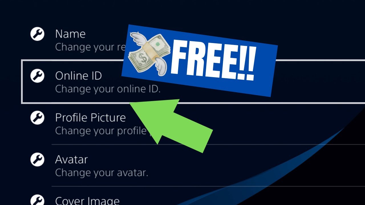 Vugge rulle vakuum Do This To Change Your Online ID for Free on PlayStation Network - Quickest  and Easiest PS4 Method - YouTube