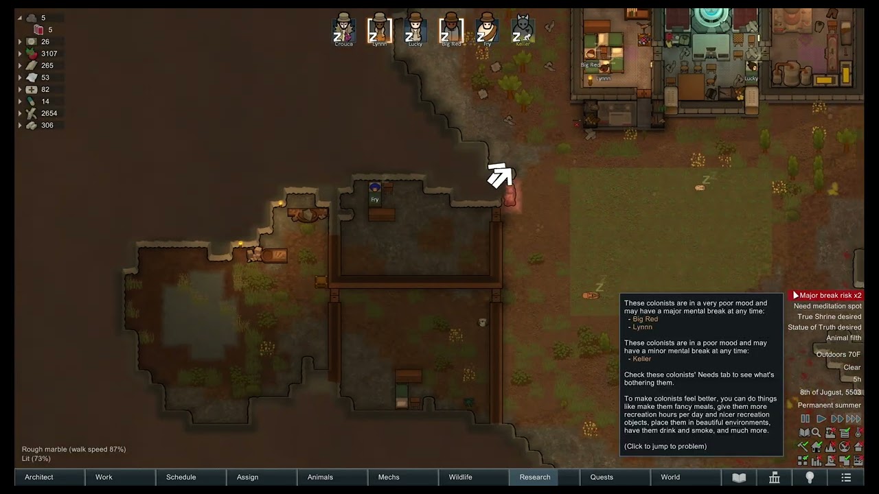 Rimworld Odyssey Odysseus: FRIENDLY FIRE!!!!
