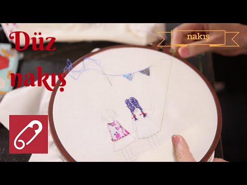 Düz Nakış Nasıl Yapılır? | 10marifet