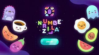 Numberzilla - Number Puzzle Game tutorial (FR french) screenshot 1