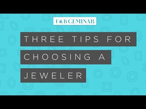 Video: How To Choose An Experienced Jeweler