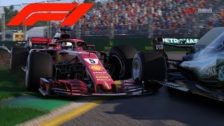 F1 2018 - Crash Compilation #1