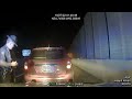 ARKANSAS STATE POLICE traffic stop - car rear-ends Trooper! - Never a routine traffic stop | YIKES!