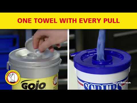 GoJo Scrubbing Towels 