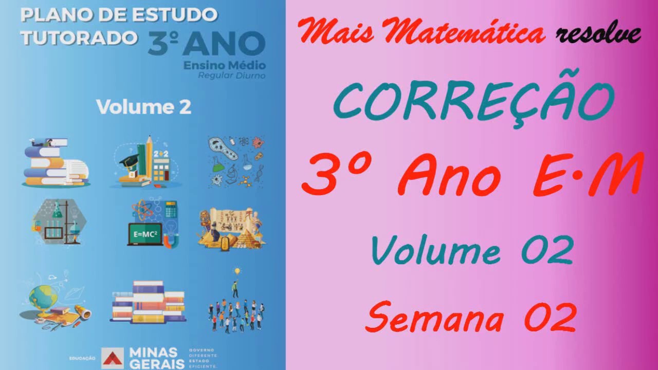 Plano De Estudo Tutorado 3 Ano Ensino Médio Respostas