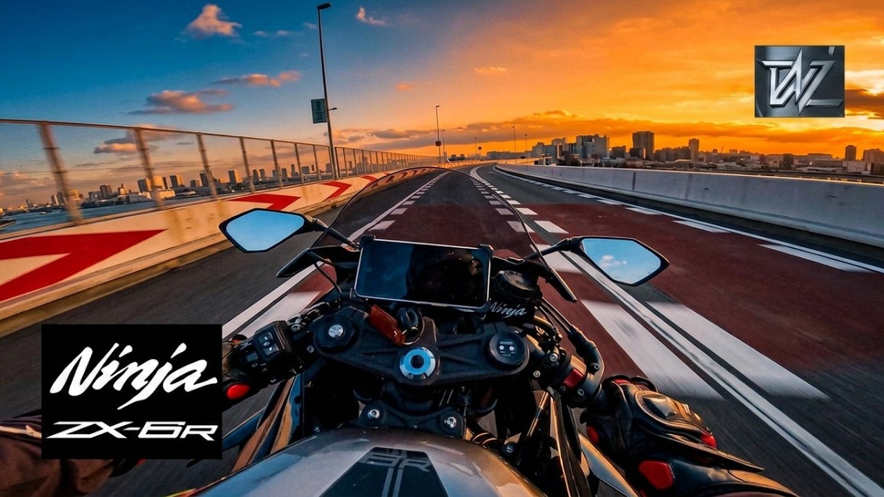 ZX-6R Pure Sound | 🇯🇵 Shuto Expressway Rush Hour: Saitama to C1