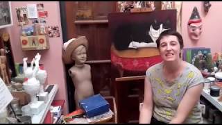 Curso de  pintura y pátinas en paredes de interior y exterior.