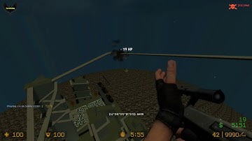 ZOMBIE ESCAPE MOD ON COUNTER-STRIKE: SOURCE, MAP: ZE_MOUNTAIN_ESCAPE, CSS