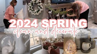 2024 Spring Clean + Decorate | Easter + Spring Decor | Spring Cleaning Motivation | Lauren Yarbrough
