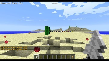 Minecraft Plugins: ColourFireWorks v1.1.3 - Turn blocks into fireworks!