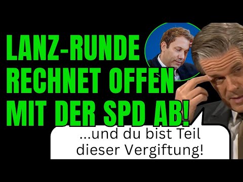 Bei Lanz: "Wir schaufeln die Gräber der Volksparteien, auf der die AfD tanzen wird!"