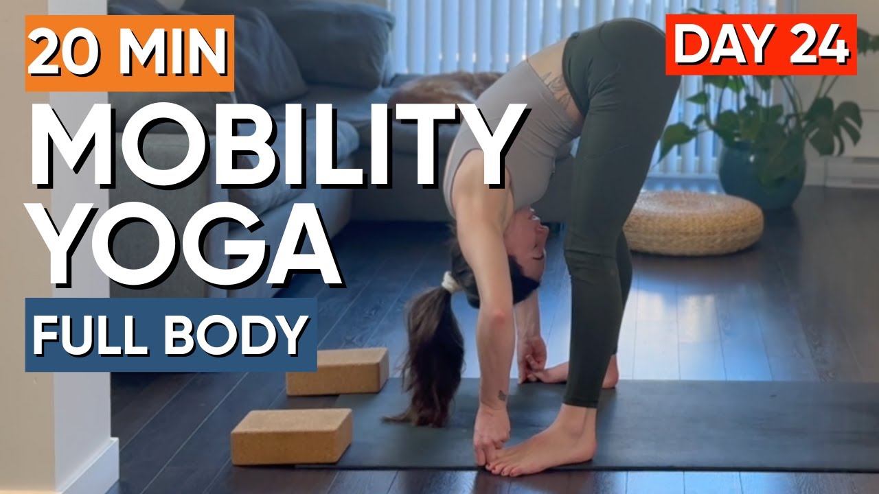 20 Minute Full Body Mobility Yoga | Day 24 - 30 Day Yoga Challenge for Beginners