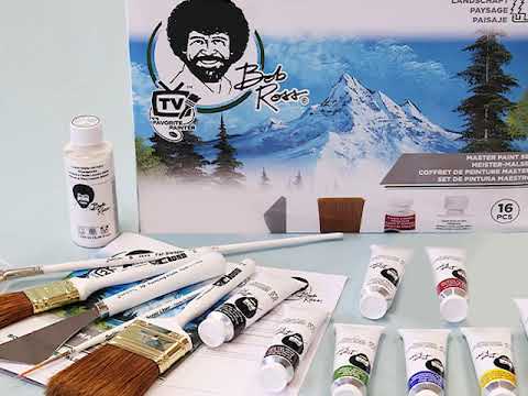 Bob Ross Master Paint Set: Mountain Summit - Bob Ross Master Paint Set: Mountain Summit