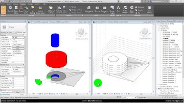 Autodesk Vasari (Revit) - Process oriented Mass and Design concept modeling