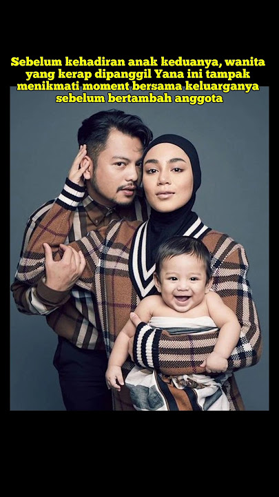 POTRET KELUARGA KECIL UYAINA ARSHAD SEBELUM KELAHIRAN ANAK KEDUA #shorts #viral @RRFCHANEL