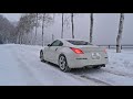 FR車で雪道を走る時の注意点と便利な装備について【北海道 支笏湖~きのこ王国】