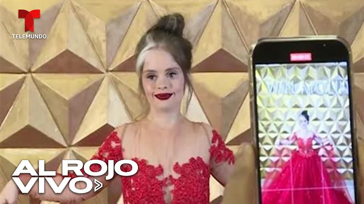 Joven con sndrome de Down destaca como modelo