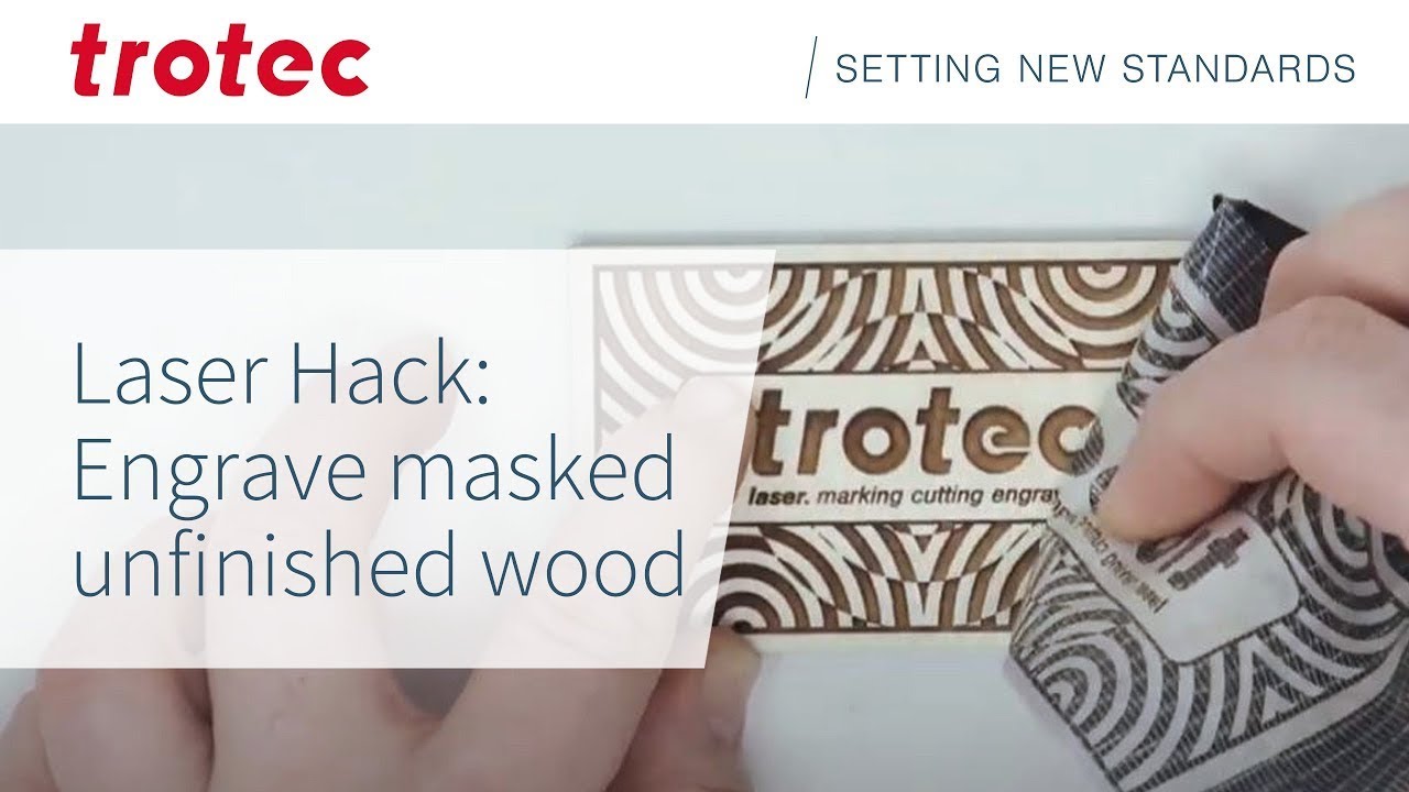 Lasergraveren Hout met Laser Machine | ✅ 3 stappen | Lasergraveren Kan Je Leren | Trotec Laser