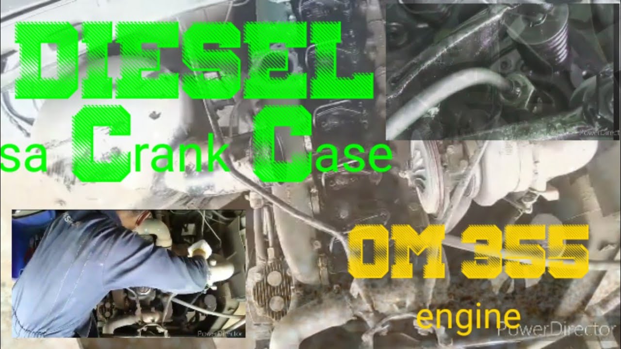 trouble shooting Diesel mix oil engine