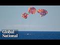 Global National April 10, 2026 | Artemis II crew returns to Earth after historic lunar mission