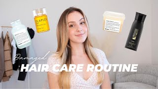 BEST HAIR PRODUCTS FOR DAMAGED HAIR | My Hair Care Routine