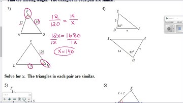 Unit 6 Test Review Similarity