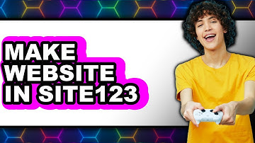 How to Make a Website in Site123 2025 (Only Way)