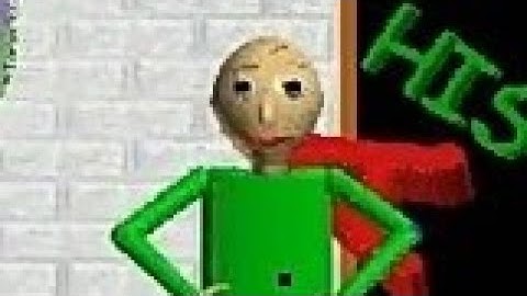 You beat my game (baldi