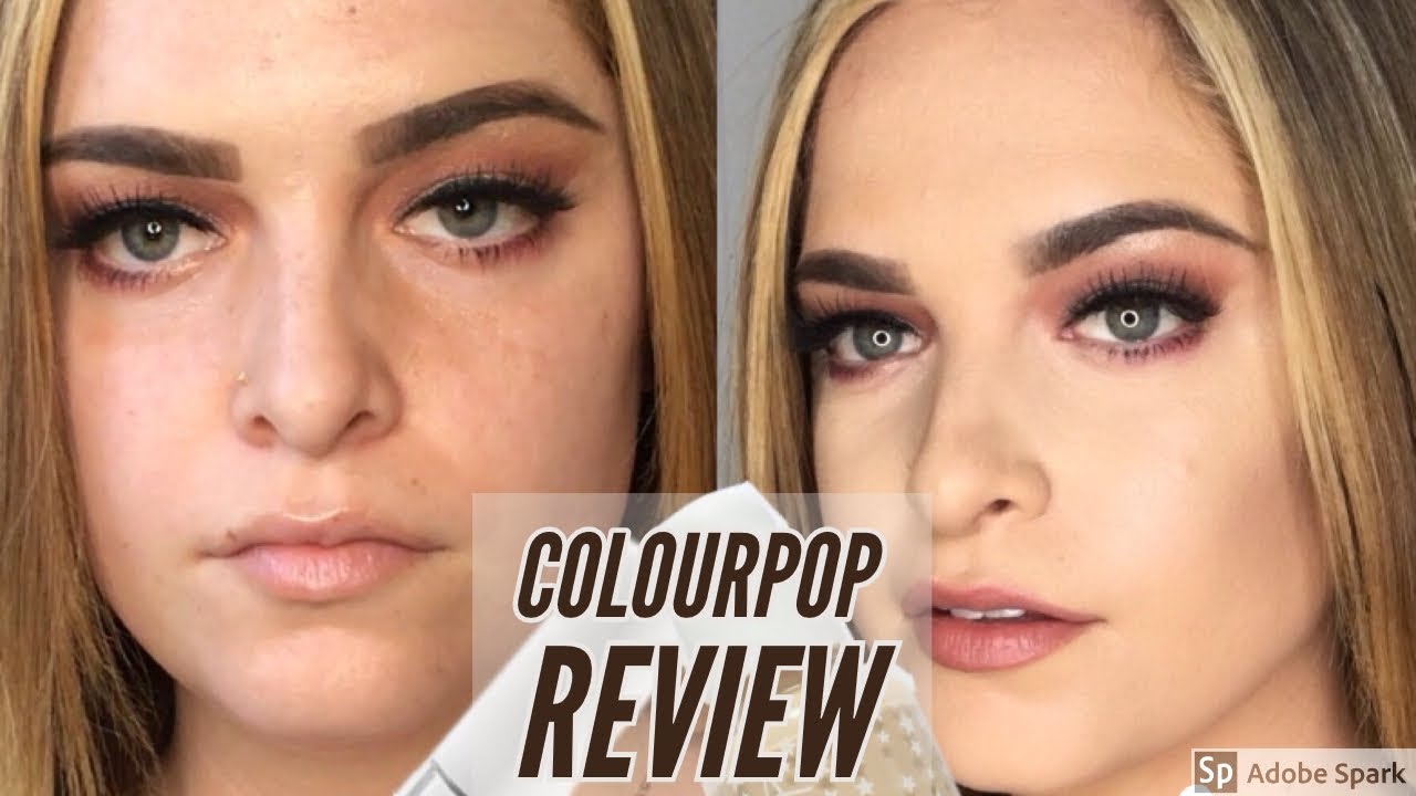 COLOURPOP NO FILTER FOUNDATION & CONCEALER REVIEW | MOMOMAKEUP