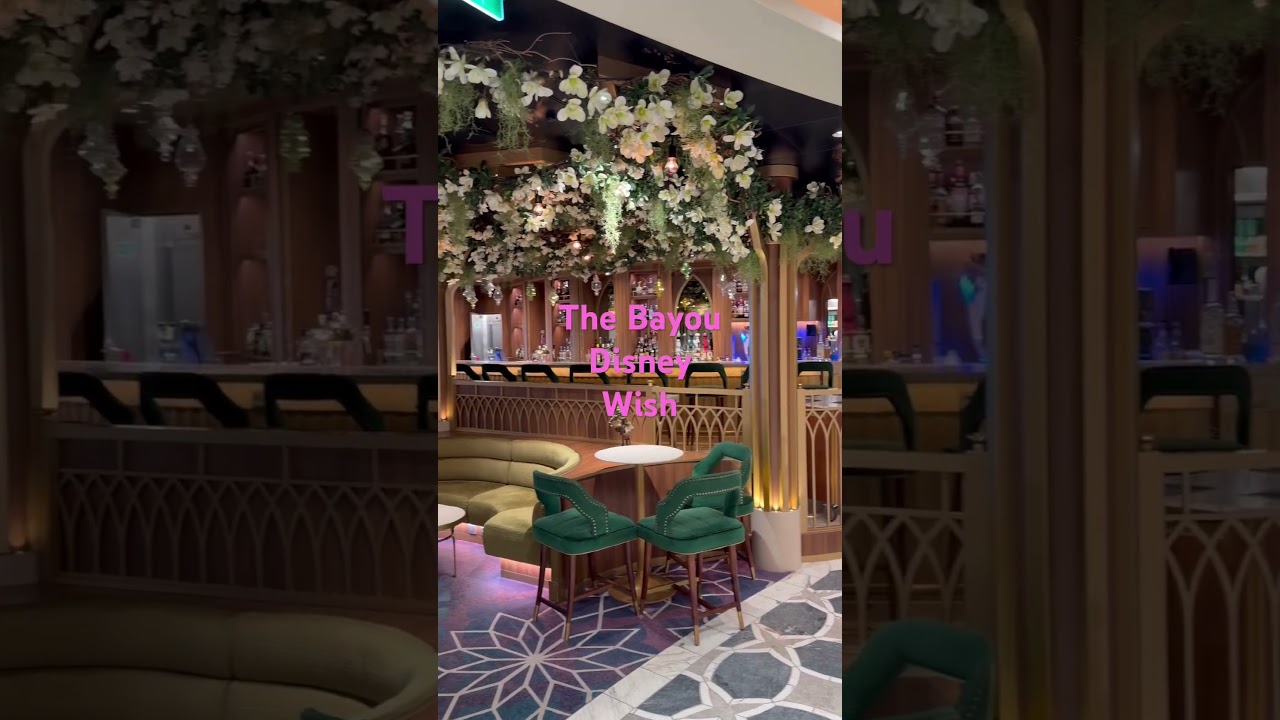 The Bayou Disney Wish Cruise ship #disneywish #cruiseship #cruisetour #cruise #disney