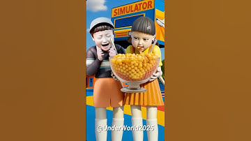 Squid Game Edible Slime ASMR #squidgame #squidgame2 #ai #asmr